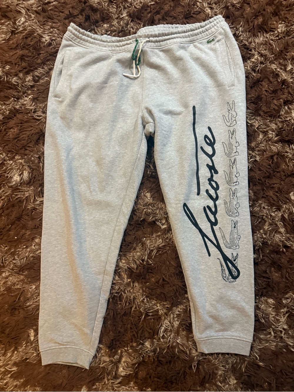 Used Men’s Lacoste sweatpants Size XXL